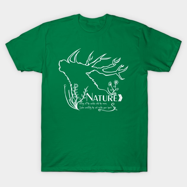 Deer T-Shirt by panchi